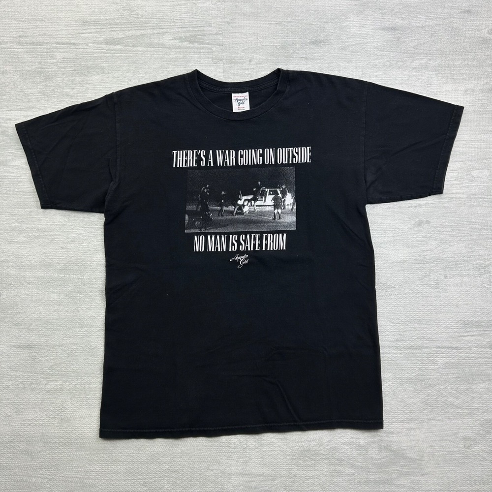 Acapulco Gold Mob Deep Shirt Size Medium Survival Of‎ The Fittest Rap Music Hip